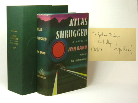 Free Download Program Signed Atlas Shrugged First Edition
